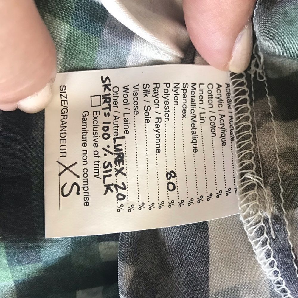The Penniless Fashionista Silk Mini Dress - Picture 9 of 10